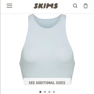 SKIMS FITS EVERYBODY HIGH NECK BRALETTE